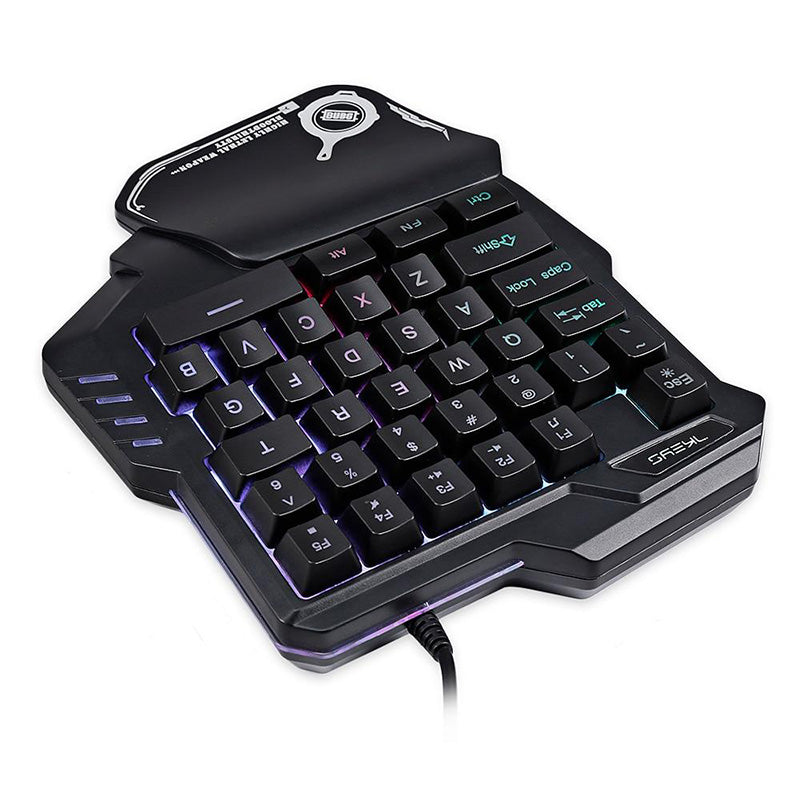 G30 one-handed gaming keypad with RGB backlighting