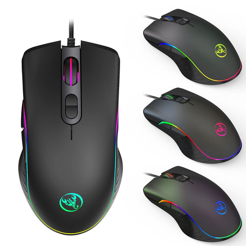 A867 RGB gaming mouse with lighting