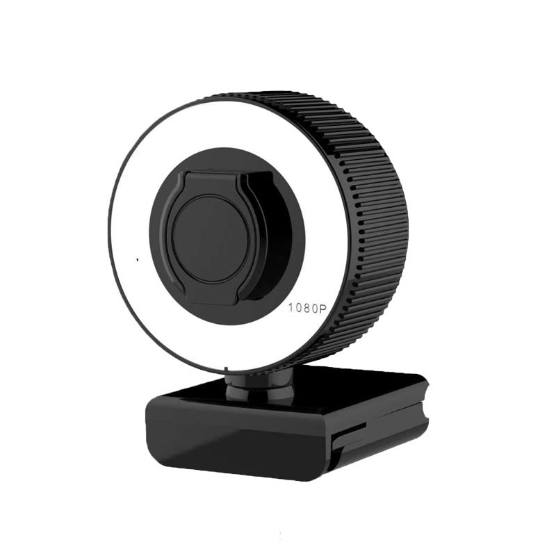 Webcam in use on a video call