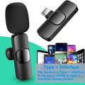 Wireless lavalier lapel microphone with receiver