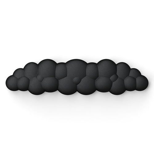 Black Cloud Memory Foam Gaming Keyboard Wrist Rest – Long - product view 1