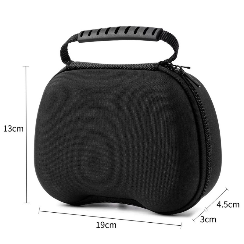 Universal Hard-Shell Gaming Controller Travel Case – Black - product view 4