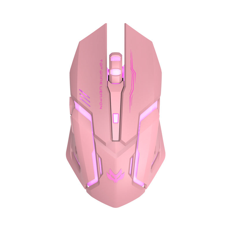 Silent mouse side buttons and ergonomic shape